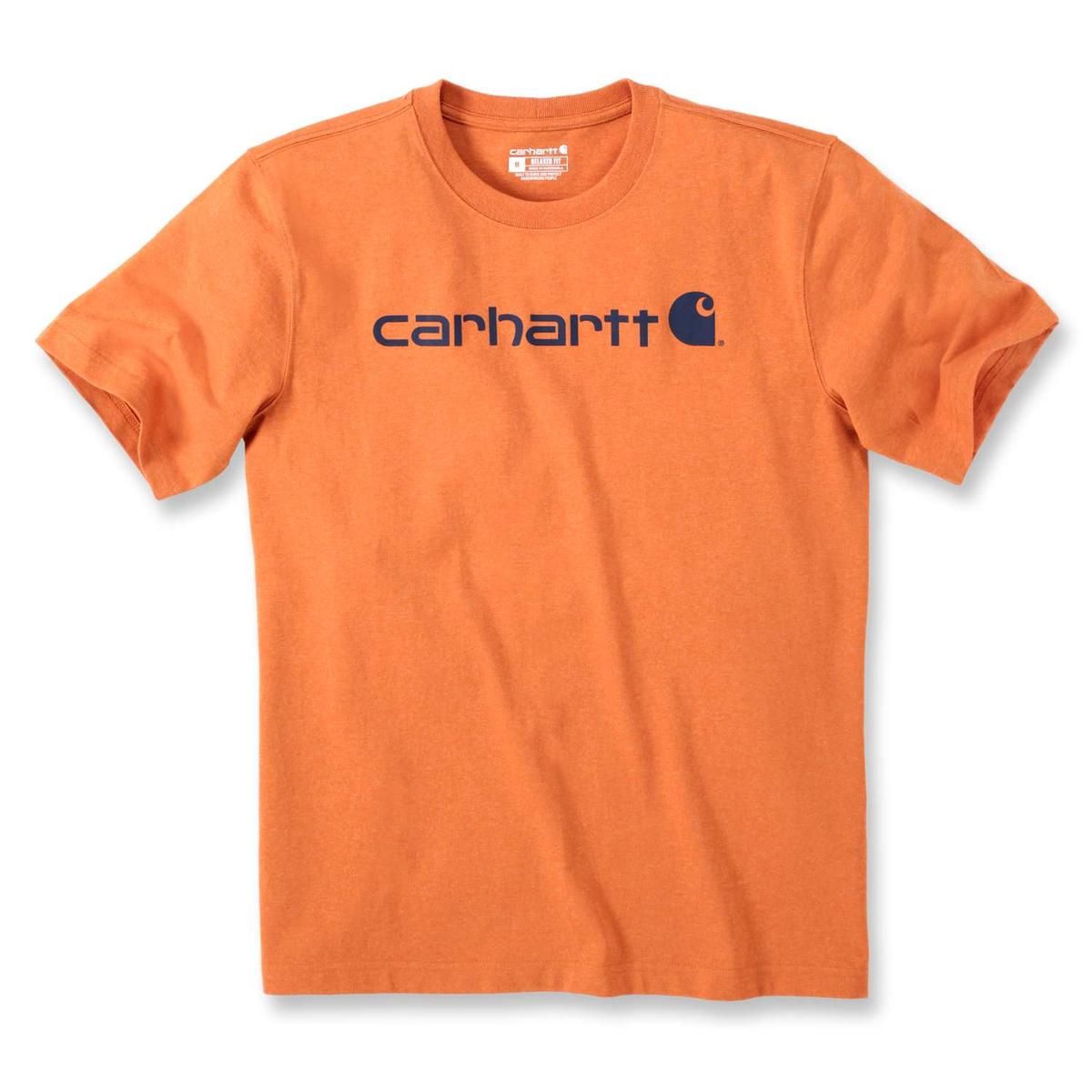 Carhartt Core Logo T-Shirt dicke Qualität