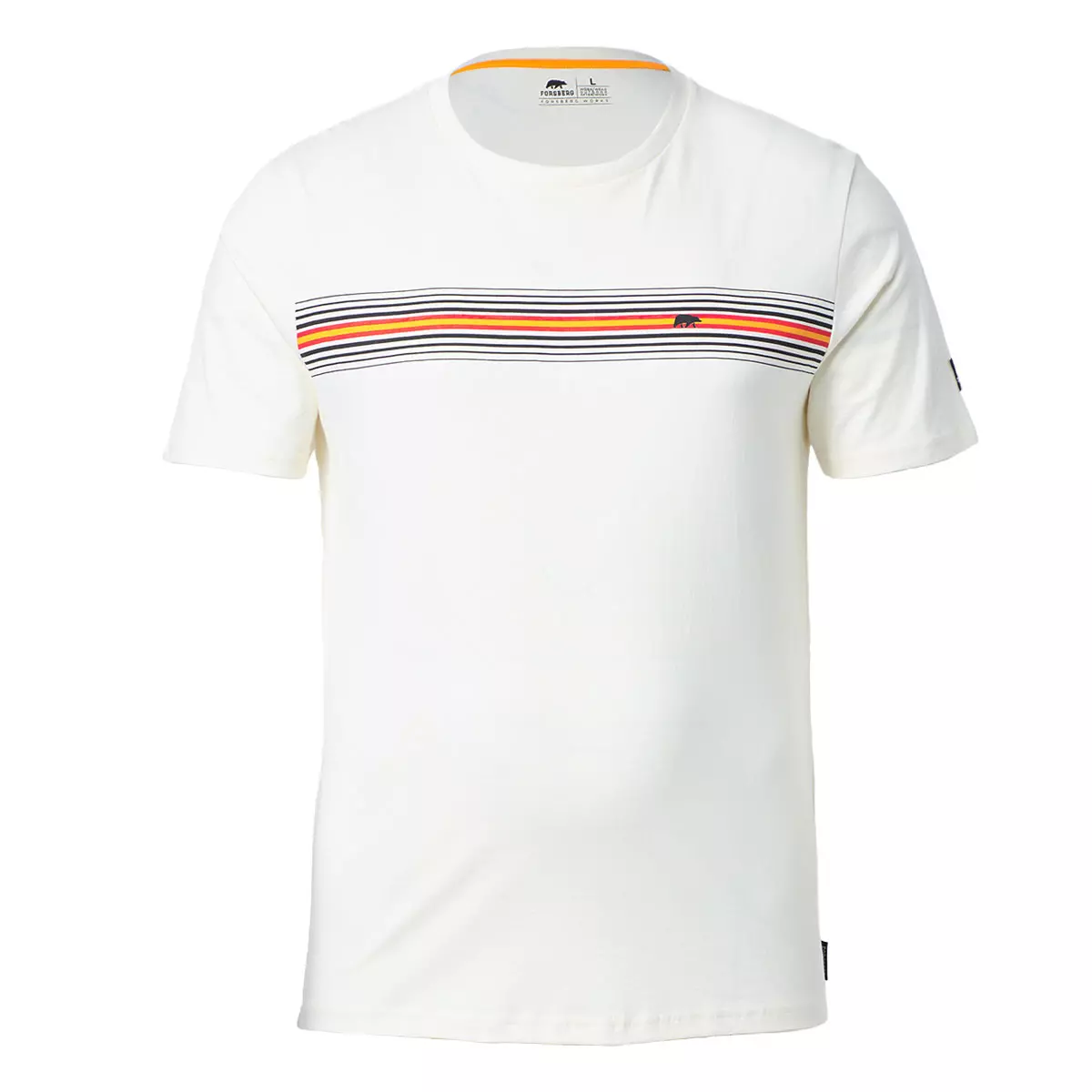 FORSBERG T-Shirt mit Streifenmuster - 1