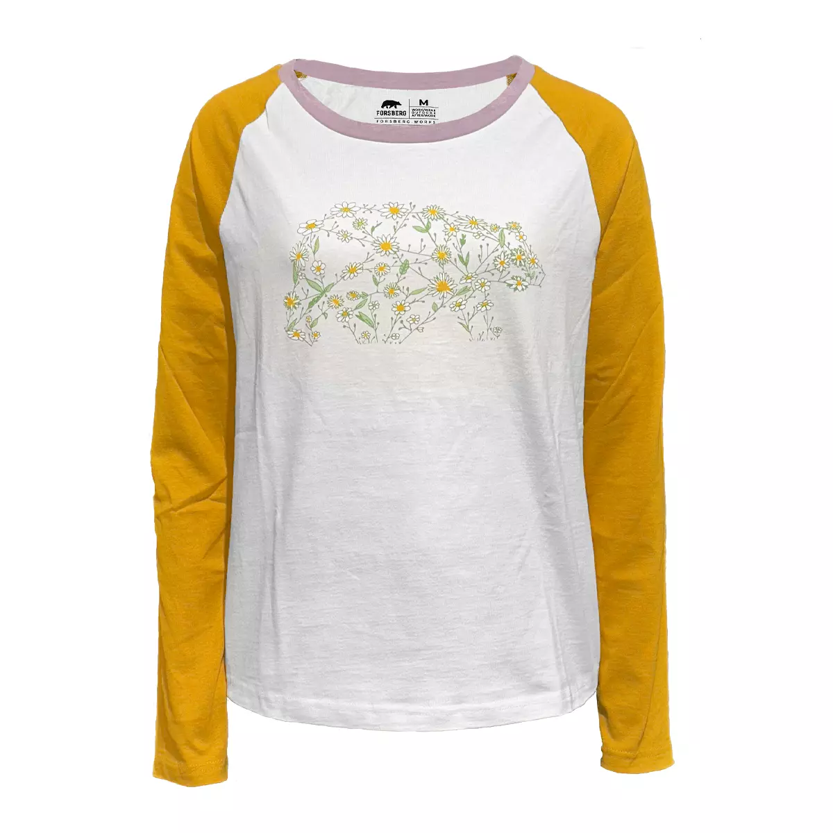 FORSBERG zweifarbiges Longsleeve Damen Biobaumwolle - 1