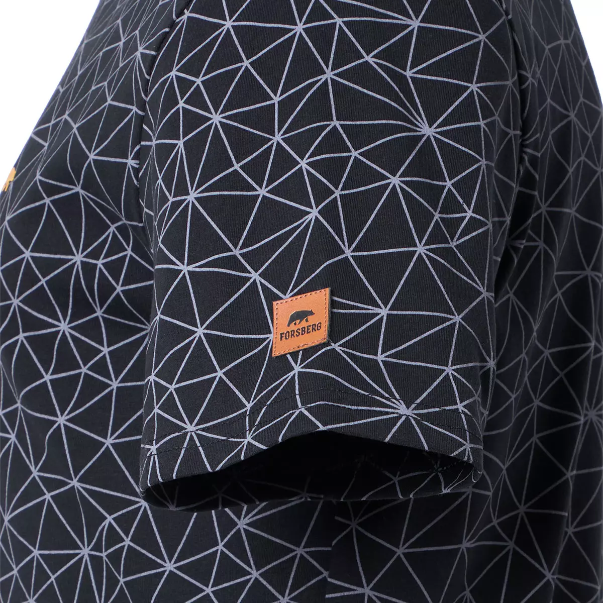 FORSBERG T-Shirt mit Polygonmuster - 8