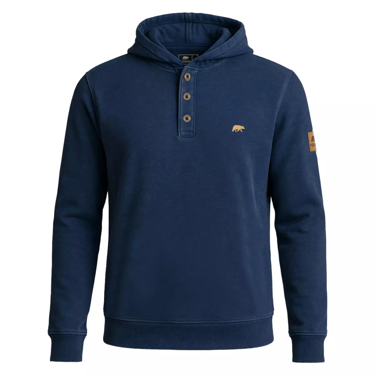 FORSBERG Hoodie im Denim-Look - 1