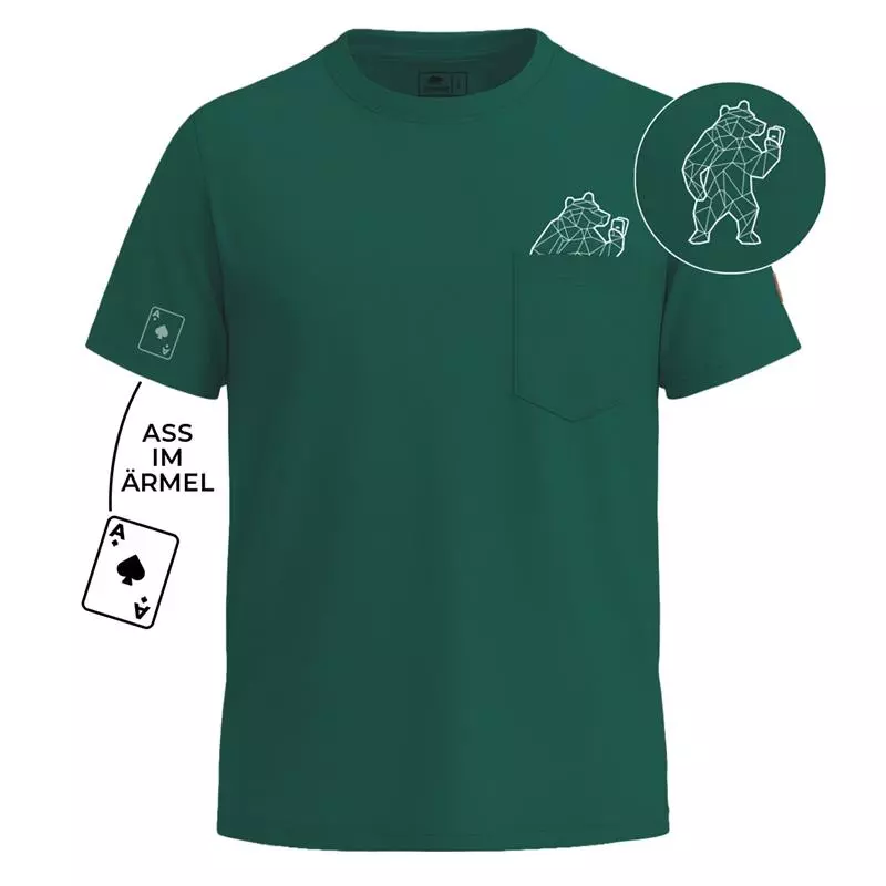 FORSBERG T-Shirt Pokason – Ass im Ärmel Design - 1