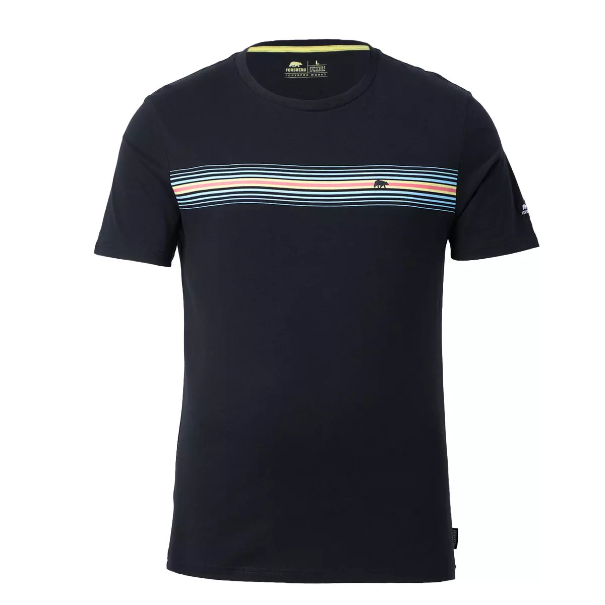 FORSBERG T-Shirt mit Streifenmuster - 4